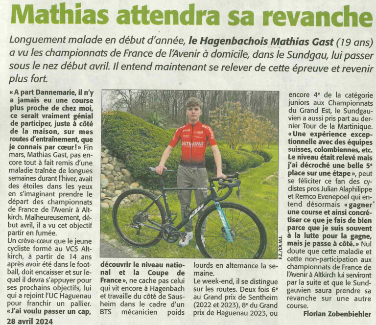 L'ami hebdo du 28 avril 2024