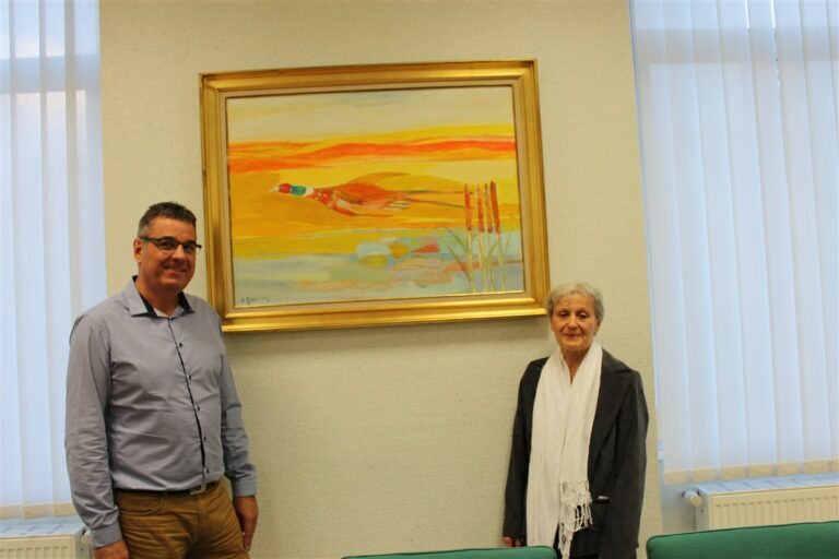 Acquisition d'un tableau de P. GESSIER