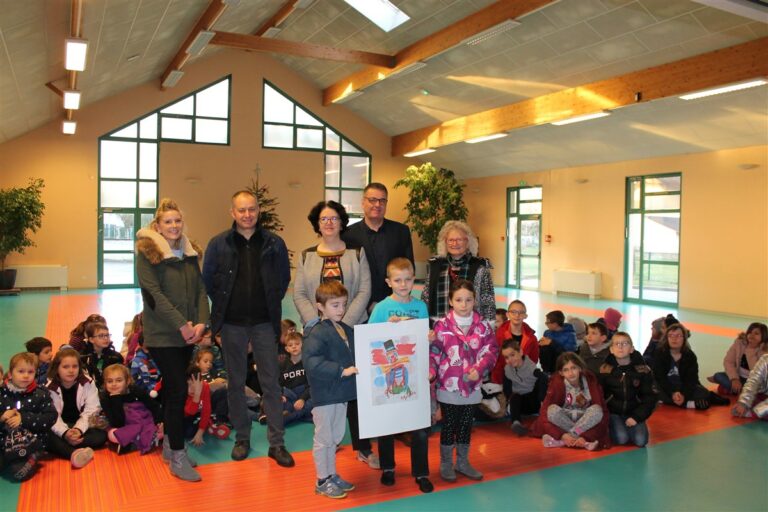 Céline Gessier rencontre les écoliers