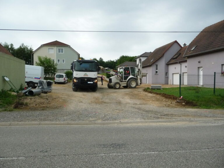 Chantier rue Chenevière