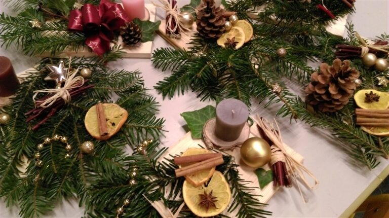 Couronnes de l'Avent - Ecole de Hagenbach - 25/11/2016