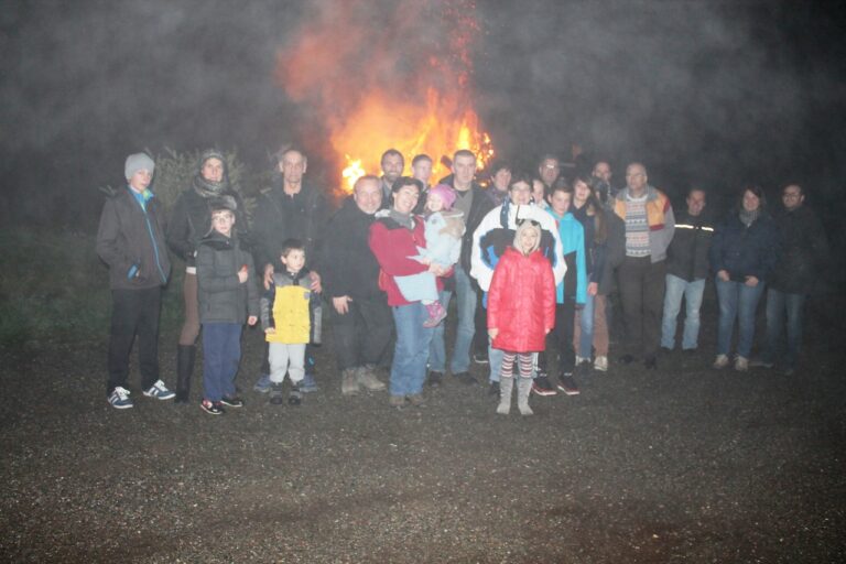 Crémation des sapins
