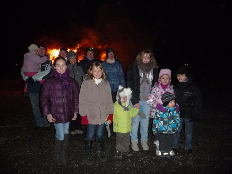 Crémation des sapins de noël - 2013