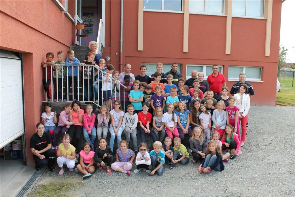 Exercice d'évacuation à l'école de Hagenbach