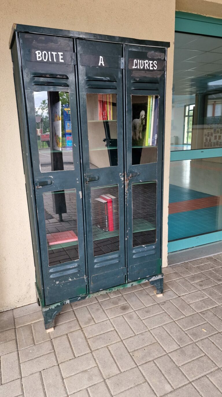 Installation d'une boite à livre