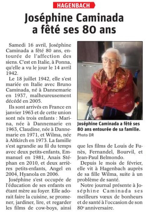 L'Alsace du 8 mai 2022