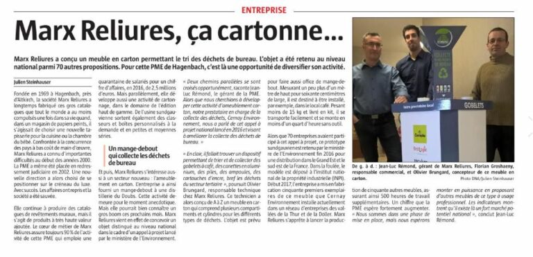 L'Alsace du 8 mars 2017