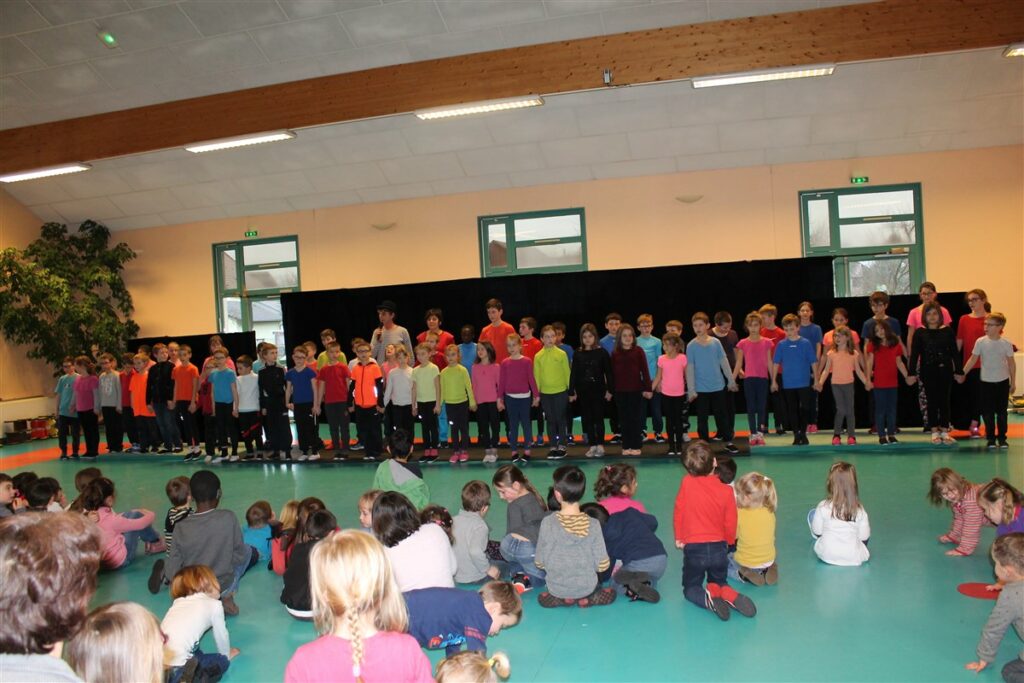 La piste aux étoiles à l'école d'Hagenbach - Janvier 2018