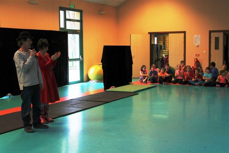 La piste aux étoiles à l'école