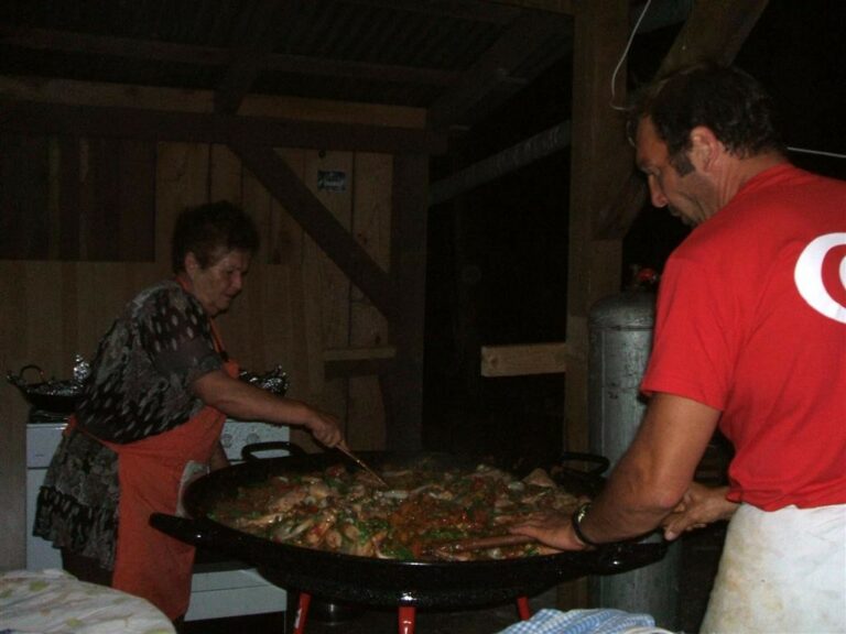 Paëlla chez les footballeurs