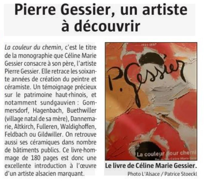 Pierre Gessier, un artiste à découvrir