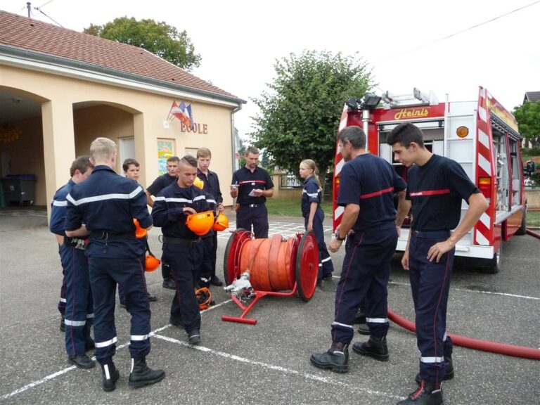 Portes ouvertes chez les sapeurs-pompiers