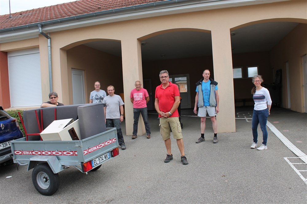 Rangement de l'école primaire - Août 2020