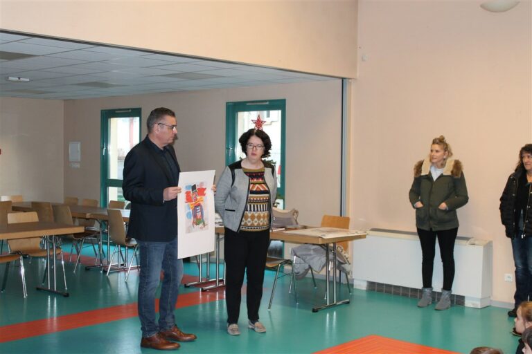 Céline Gessier rencontre les écoliers - 20/12/2018