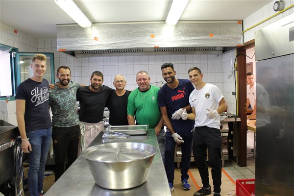 Repas carpes-frites de l'entente foot Hagenbach Balschwiller