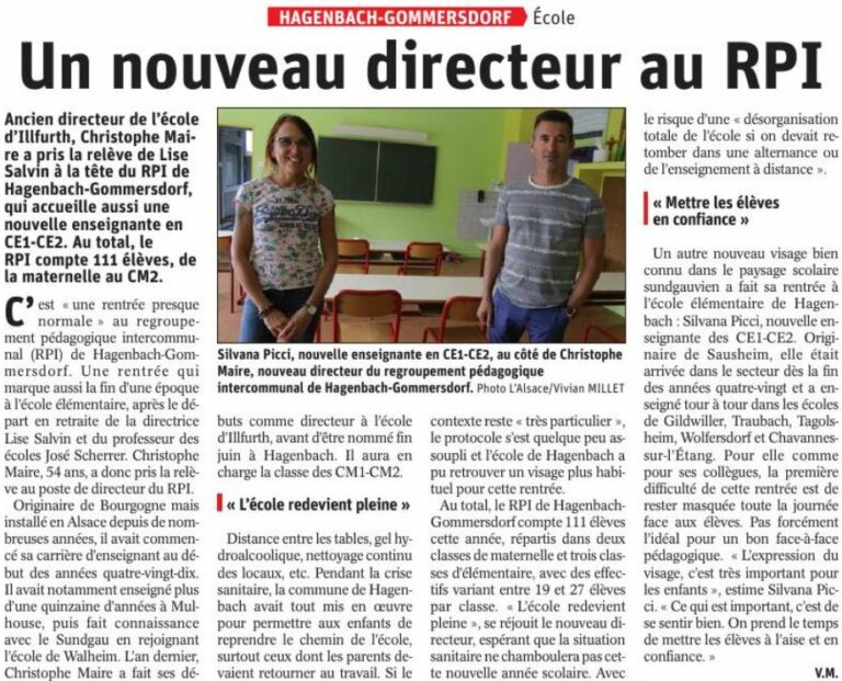 Un nouveau directeur au RPI